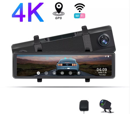 Gepersonaliseerde WDR WIFI Stream Media Automotive Dash Cam met flitser 4K DVR