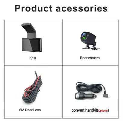 GC2053 4K WiFi Auto GPS Dashboard Camera Dash Cam Looping Recorder