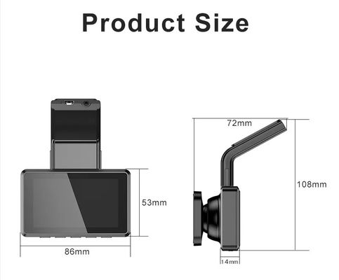 MSTAR MSC8336 Voertuig Park Mode Dash Cam Recorder Blackbox Camera FHD 1080P