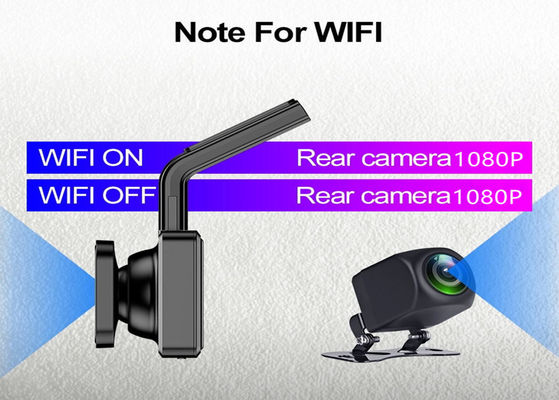 MSTAR MSC8336 Dashboard Auto Cam Recorder Display 1080P Dual Lens Ingebouwde WiFi GPS