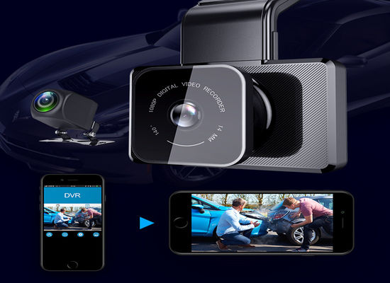 24-uurs ADAS 4g Smart achteruitkijkspiegel autorecorder Dual Dash Cam GPS DVR Loop Recording