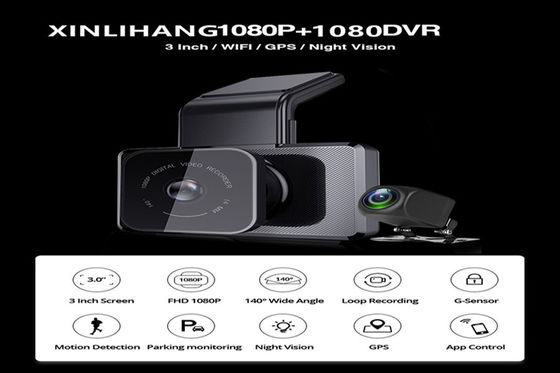 3Inch RGB USB Auto Camcorder FHD 1080P IPS Scherm Auto DVR Dashcam