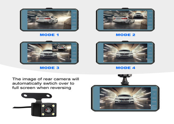 Gepersonaliseerd autocamcorder FHD 1080P voertuigcamerasysteem met DVR