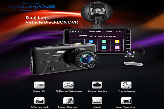 4 Inch LCD FHD1080P Groothoek Video Auto Dvr Dash Cam Night Versie camera