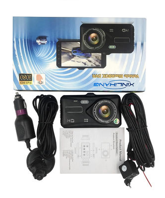 Smart IPS WDR autospiegelcamera DVR Auto Dashcam voor en achter