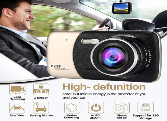 Smart Auto Dashboard Gemonteerde Panoramische Dash Cam In en Uit 1080P 128GB