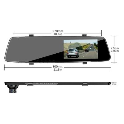Auto DVR Spiegel Live View Dash Cam Met Bewegingsdetectie 4.5 Inch