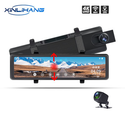 12 Inch 4K Dual Lens 1080P Full Touch Screen GPS Auto Spiegel Dash Cam
