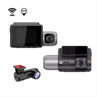 3 Lens Voor Achter GPS Android Auto DVR Camera Wifi Spiegel 128GB 4k ODM