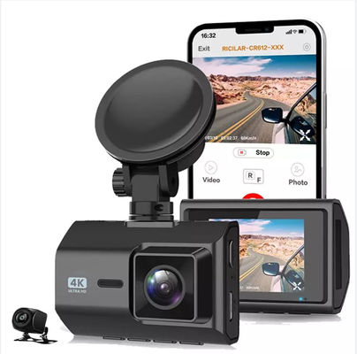 2 inch IPS Dual Dashcam WiFi 4K 2K Dual met Sony IMX335-sensor