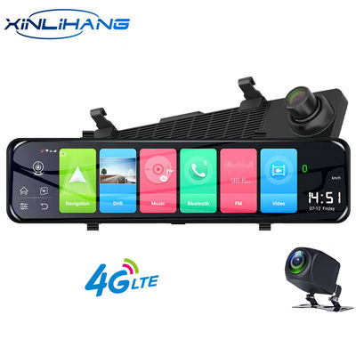 Achteruitkijkspiegel Auto DVR Motion Activated Dashcam Videorecorder FHD1080P Dual Lens