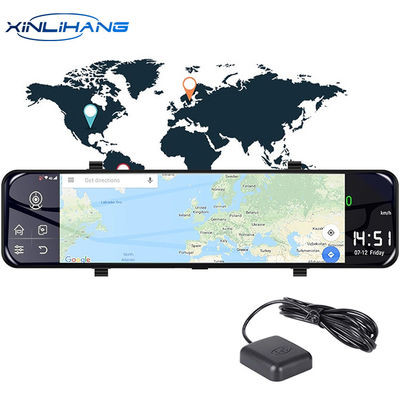12 &quot;Android 8.1 HD1080P 4g auto DVR Dash Cam met livestreaming-spiegel
