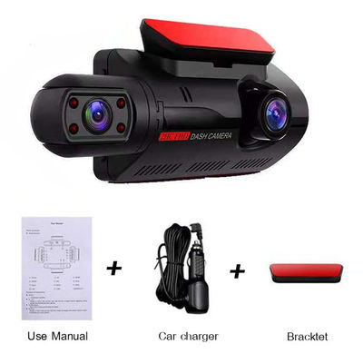 Auto Achteruitkijk Blackbox DVR Dash Cam Digitale Auto Camcorder Dashboard 3Lens 1080p
