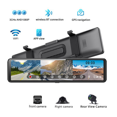 Achteruitkijkspiegel Aanpassen Carplay Dashboard Car Play Bluetooth DVR 2.5K 1440P