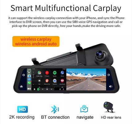 Bluetooth Android Draadloos Carplay Dashboard Dashcam GPS Navigatie