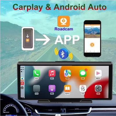 Dual Lens HD1080P Android Mp5 Carplay Dvd-speler 10 inch Touchscreen 2.5K