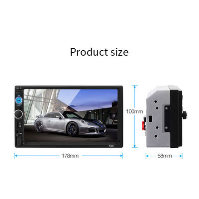 Universal Motion Activated Dashcam Navigator 7.0 Inch Ips Scherm Auto DVR FM DVD Speler