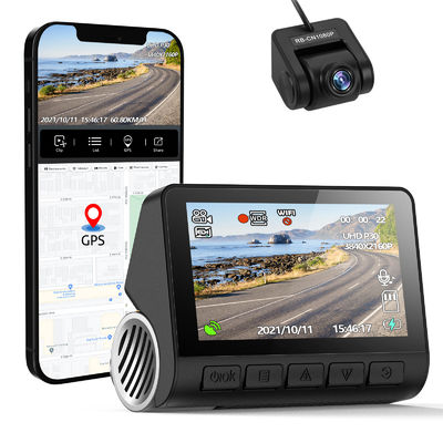 3 duimips van de Nokkenwifi GPS van het het Schermuhd 4K GPS Streepje de Camera van het de Autodvr Dashboard