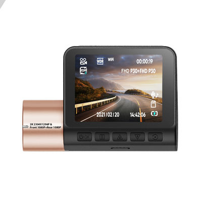 Car Black Box LCD 4K GPS Dash Cam met WIFI GPS-videorecorder
