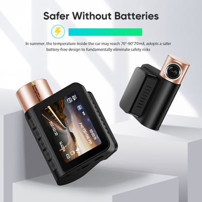 Car Black Box LCD 4K GPS Dash Cam met WIFI GPS-videorecorder