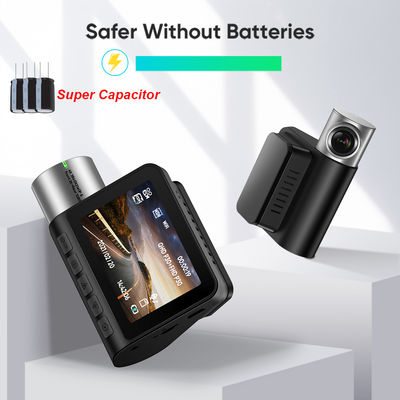 2 Inch 4K GPS Dash Cam Auto Driving Recorder Auto DVR Achteraanzicht
