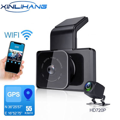 DVR-autobewakingscamerasysteem met G-sensorlusopname